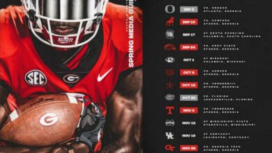 uga football schedule 2024